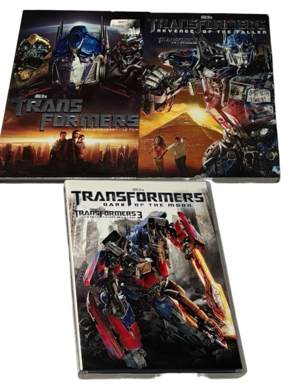 Transformers 3 DVD Movie Bundle